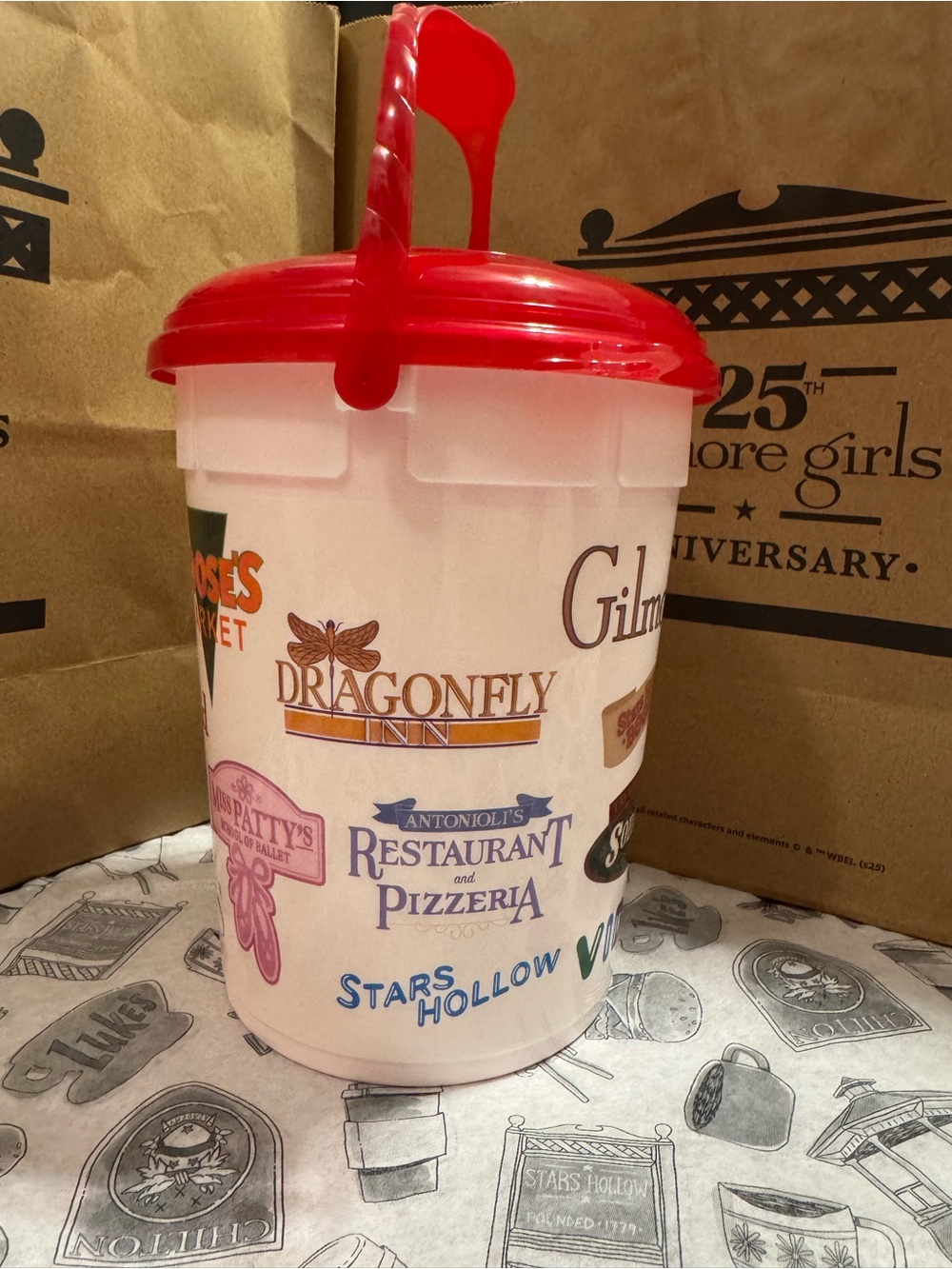 Gilmore Girls Popcorn Bucket - Picture 2 of 5